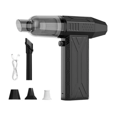 Akku-Schneefräse fürs Auto, handgehaltene elektrische Schneefräse mit bürste - Bild 1 von 4