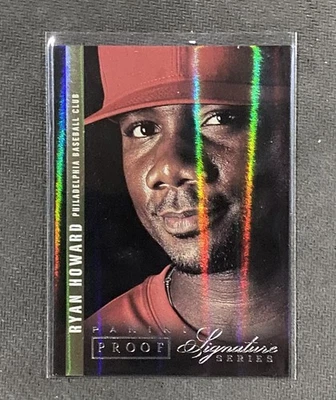 2012 Panini Signature Series Proof Silver 11/25 Ryan Howard #90 - Image 1 of 2