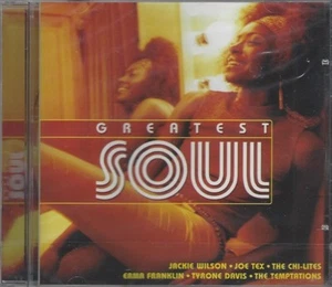 Greatest Soul CD, Jackie Wilson, Joe Tex, Chi-Lites, Erma Franklin, Tyrone Davis - Bild 1 von 2