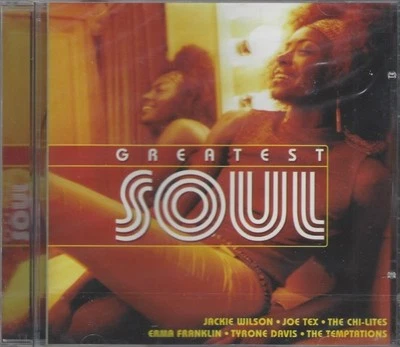 Greatest Soul CD, Jackie Wilson, Joe Tex, Chi-Lites, Erma Franklin, Tyrone Davis - Bild 1 von 2