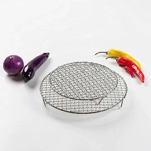 Round Baking Cooling Drying Rack Wire Cookie Cake Food Kitchen Stand Net Holder - Picture 1 of 52