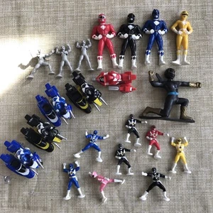 Micro Machines Power Rangers Galoob Mini Figuren 90er Konvolut - Bild 1 von 7