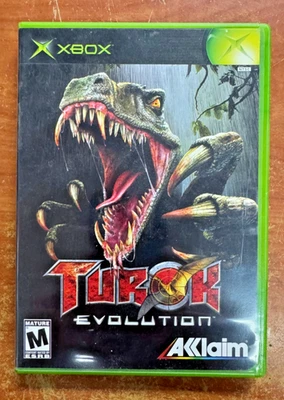 Turok Evolution (Microsoft Xbox) CIB Complete DISC MINT - Image 1 of 4