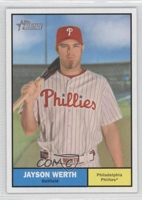 2010 Topps Heritage Jayson Werth #78 - Image 1 of 2