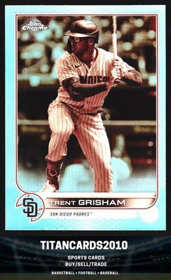 Trent Grisham 2022 Topps Chrome Sepia Refractor San Diego Padres #175 - Image 1 of 2