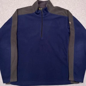 Chaqueta polar vintage Mountain Hardwear 1/4 cremallera para hombre XL Polartec hecha en EE. UU. - Imagen 1 de 9