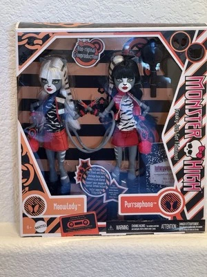 Monster High Boo-Riginal Creeproduction Meowlody And Purrsephone Dolls 2 Pack - Image 1 of 2