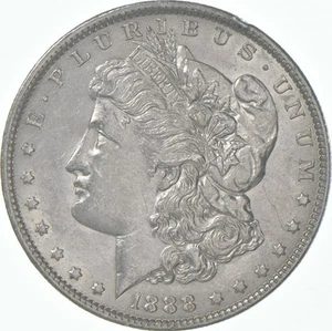 AU+ 1888-O Morgan Silver Dollar (1 coin) - Picture 1 of 5