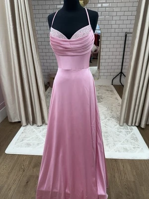 Pink Prom Dress Size Small - Image 1 of 4