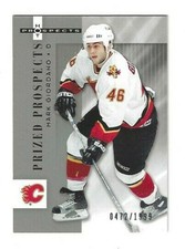 Mark Giordano Maple Leafs 2005-06 Fleer Hot Prospects Prized Prospects RC/1999