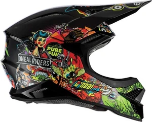 O'Neal 3 SRS Crank 2.0 Helmet - Motocross Dirt Bike Offroad Adult - Picture 1 of 4