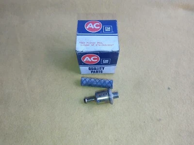 Vintage AC GM GF474 OE #5651902 Fuel Filter NOS MADE IN USA - Image 1 of 4