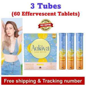 AELOVA Effervescent Tablet Weight Loss Dietary Supplement (3 Tubes 60 Tablets) - Picture 1 of 9