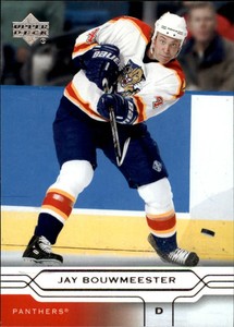2004-05 Upper Deck Panthers Hockey Card #77 Jay Bouwmeester