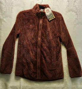 Avalanche Outdoor Supply Jacke mit Reißverschluss rot hohem Kragen Größe S - Bild 1 von 5