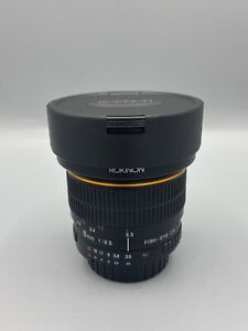 Rokinon 8mm f/3.5 Aspherical Fisheye Lens For Nikon - Manual Focus