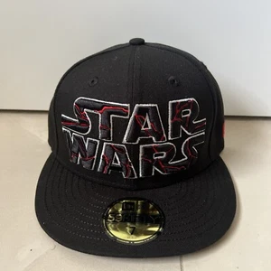 new era star wars cracked logo fitted cap black men 7  - Picture 1 of 3
