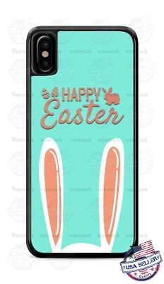  Funda protectora para teléfono Happy Easter Bunny Rabbit para iPhone Samsung LG Google etc. Foto 1 de 4