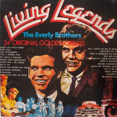 THE EVERLY BROTHERS - LIVING LEGENDS - Vinyl LP - Astor - 1972 - VG (494) - Image 1 of 3