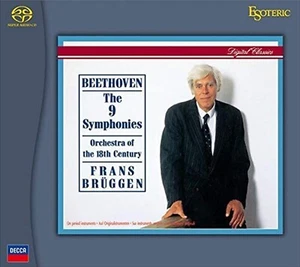 ESOTERIC Frans Bruggen Beethoven 9 Symphonies Overtures 5 SACD Hybrid JAPAN - Picture 1 of 1