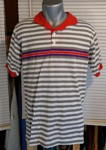 Vintage 1980's SunGear polo Shirt Size Large - Picture 1 of 3