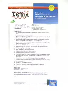 Digitrax DH127MT 21 Pin HO Scale DCC Decoder 2 Functions 21MTC interface - Picture 1 of 3