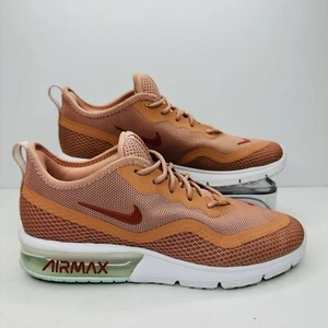 Nike Air Max Sequent Women's Size 7.5 Rose Gold Pink Athletic Shoes BQ8824-600 - Picture 1 of 8