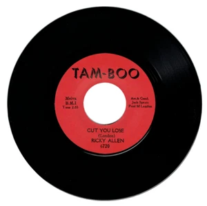 Ricky Allen Cut You Loose / Soul Street R&B Reissue Listen - Picture 1 of 2