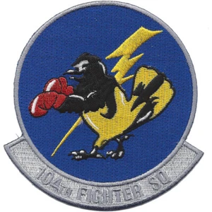 104th Fighter Squadron A-10 Patch - Picture 1 of 6