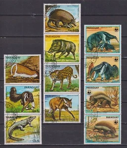 B14997-B14998 - Paraguay 1984,1988 - Dieren/Animals/Tiere / WWF - Picture 1 of 1