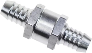 12mm 1/2 Inch Inline Check Valve Fuel Diesel Liquid Oil Air One Way Non Return - Picture 1 of 7