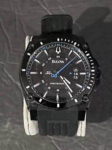 Mens Bulova Precisionist C960944 Sweeping Quartz Watch - 300m - Picture 1 of 9