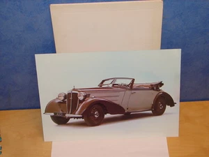 FOTO EINES ALTEN AUDI AUF METALLPLATTE 350mm x 240mm MIT TASCHE - Bild 1 von 2