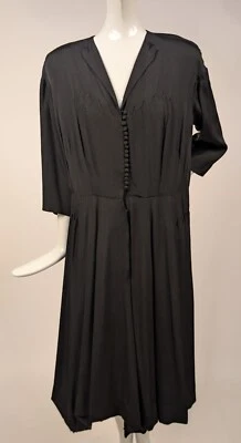 VESTIDO FLAME POINT MÁS INUSUAL DE LOS AÑOS 50 CON SAKS 5TH AVE + ETIQUETAS Foto 1 de 4