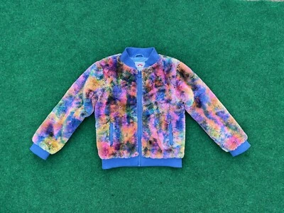 Niñas Appaman Arco Iris Colorido Peludo Cálido Chaqueta Forrada Talla 12 Foto 1 de 4