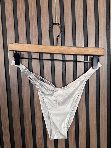 UNDERCOVER Mutandine Victoria Secret nuove grandi avorio brasiliane molto sexy slip shooting star