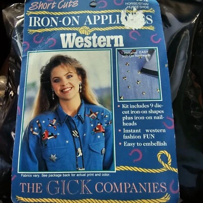 Apliques de hierro de cortes cortos The Gick Companies caballo, estrella, herradura occidental. Foto 1 de 2