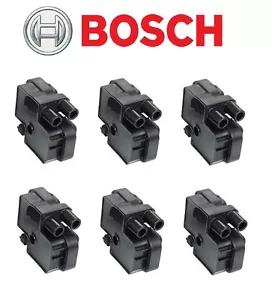 For Mercedes 6 pcs. Ignition Coil Set-BOSCH-0221503035/00107-NEW OEM - Picture 1 of 1