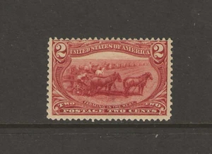 US Scott #286 mint never hinged 2c copper red 1898 Trans Mississippi Expo og f/v - Picture 1 of 2