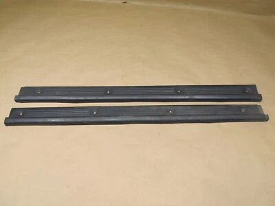 🥇84-89 NISSAN Z31 300ZX 2+0 PUERTA DERECHA IZQUIERDA UMBRAL PLACA MOLDURA PANEL CONJUNTO OEM Foto 1 de 4