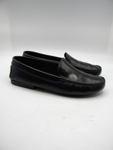 TOD’S MOCASSINI SLIP ON TOD'S mocassini da guida in pelle nera taglia 5 5 WO