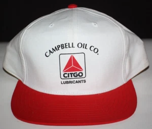 Sombrero de Colección Campbell Oil Company Snapback CITGO Lubricantes Gorra Gas Logo - Imagen 1 de 9