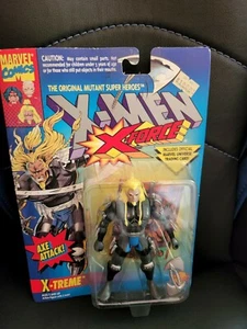 NEW SALE!! X-TREME ACTION FIGURE TOYBIZ MARVEL X MEN X FORCE TRADING CARD 1994 - Picture 1 of 6