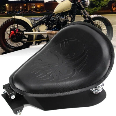 Motorcycle Spring Solo Seat Saddle Base For Harley Sportster Bobber Chopper Dyna - Image 1 of 4