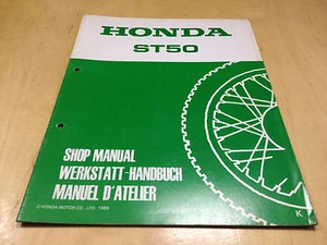 Manual De Taller / Manual De Suplemento ST 50 -(K) - (1989) - Imagen 1 de 1