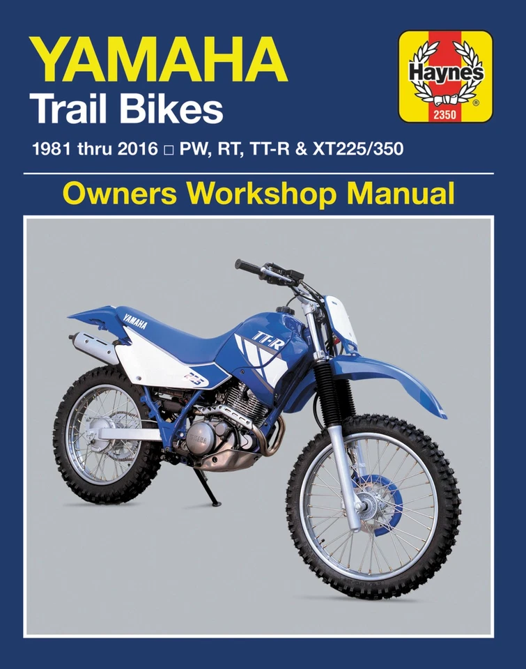 Yamaha Trail Bikes 1981-2016 Haynes Manual Servicio Taller Reparación Foto 1 de 1