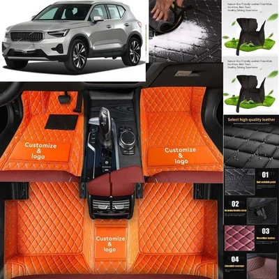 For Volvo XC70 Car Floor Mats Waterproof Auto Custom Liner Carpets PU Leather Foto 1 de 4