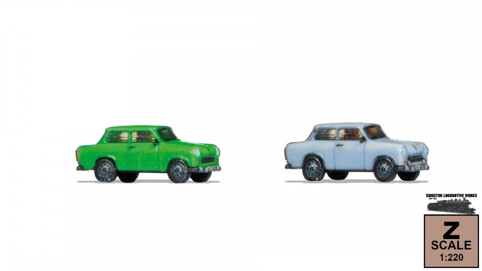 NOCH 44601 Z Trabant 601 - 2 piezas, azul y verde Foto 1 de 1