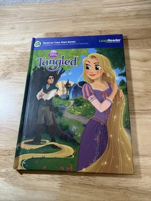 Tangled Read on Your Own Leap Frog Tag Book Disney Hardcover Interactive - Image 1 of 4