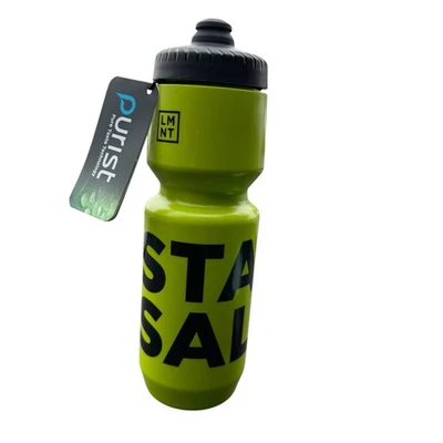 LMNT Stay Salty Specialized Neon Squeeze Water Bottle 26oz Cycling NEW - Image 1 of 3